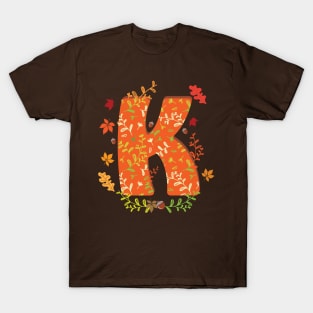 Letter K Monogram T-Shirt